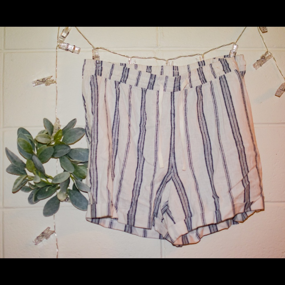 Striped shorts